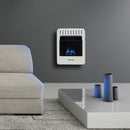 Avenger Dual Fuel Ventless Blue Flame Gas Space Heater With Base Feet - 10,000 BTU, T-Stat Control - Model