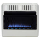 Avenger Dual Fuel Ventless Blue Flame Gas Space Heater With Base Feet - 30,000 BTU, T-Stat Control - Model