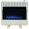 Avenger Dual Fuel Ventless Blue Flame Gas Space Heater With Blower and Base Feet - 30,000 BTU, T-Stat Control - Model# FDT30BF