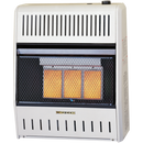 ProCom Dual Fuel Ventless Infrared Gas Space Heater With Blower and Base Feet - 20,000 BTU, T-Stat Control - Model