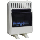 Avenger Natural Gas Ventless Blue Flame Gas Space Heater With Base Feet - 20,000 BTU, T-Stat Control - Model
