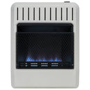 Avenger Natural Gas Ventless Blue Flame Gas Space Heater With Base Feet - 20,000 BTU, T-Stat Control - Model