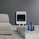 Avenger Natural Gas Ventless Blue Flame Gas Space Heater With Base Feet - 20,000 BTU, T-Stat Control - Model