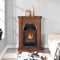 Duluth Forge Dual Fuel Ventless Gas Fireplace With Mantel - 15,000 BTU, T-Stat, Apple Spice Finish - Model# DFS-150T-3AS