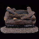 Duluth Forge Reconditioned Ventless Propane Gas Log Set - 18 in. Stacked Red Oak - Manual Control  - DLS-L18M-2-R