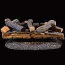 Duluth Forge Reconditioned Ventless Natural Gas Log Set - 30 in. Split Red Oak - Manual Control - DLS-N30M-1-R