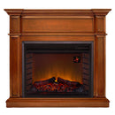 Duluth Forge Full Size Electric Fireplace - Remote Control, Apple Spice Finish - Model