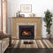 Fireplace Mantel Surround in Unfinished Oak - Model# FM36-6-U