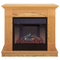 ProCom Deluxe Electric Fireplace With Remote Control - Oak Finish, Model# SFE24RE6-O