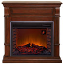 Duluth Forge Full Size Electric Fireplace - Remote Control, Auburn Cherry Finish - Model