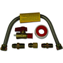 18in. Universal Gas Appliance Hook-up Kit - Model