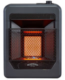 Bluegrass Living Reconditioned Propane Gas Vent Free Infrared Gas Space Heater With Base Feet - 10,000 BTU, T-Stat Control - Model