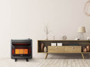 Bluegrass Living Propane Gas Vent Free Infrared Gas Space Heater With Blower and Base Feet - 28,000 BTU, T-Stat Control - Model