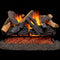 Duluth Forge Vented Natural Gas Fireplace Log Set - 30 in., 65,000 BTU, Match Light, Heartland Oak - Model# FNVL30-1