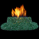 Duluth Forge 1/4 in. Premium Reflective Emerald Fire Glass - 10 lb. Bag Fire Pit Glass - Model