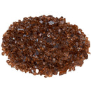 Duluth Forge 1/4 in. Premium Reflective Copper Fire Glass - 10 lb. Bag Fire Pit Glass - Model