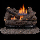 Duluth Forge Ventless Propane Gas Log Set - Size_18 in. Stacked Red Oak, 30,000 BTU, Manual Control - Model
