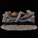 Duluth Forge Ventless Propane Gas Log Set - 24 in. Stacked Red Oak, 33,000 BTU, Manual Control - Model