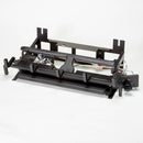 Duluth Forge Ventless Natural Gas Log Set - 24 in. Split Red Oak 33,000 BTU, Manual Control - Model