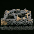 Lost River Ventless Dual Fuel Gas Log Set - 24in. Traditional Oak, Remote Control - 32,000 BTU - Model