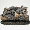 Lost River Ventless Dual Fuel Gas Log Set - 24in. Traditional Oak, Remote Control - 32,000 BTU - Model