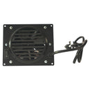 Fan Blower for MU Style Mini Hearth Gas Space Heaters - Black Finish - Model