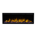 Bluegrass Living Slimline 50 Inch Wall Mount and Recessed Electric Fireplace - Model
