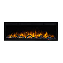 Bluegrass Living Slimline 50 Inch Wall Mount and Recessed Electric Fireplace - Model