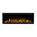 Bluegrass Living Slimline 50 Inch Wall Mount and Recessed Electric Fireplace - Model
