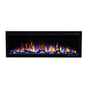 Bluegrass Living Slimline 50 Inch Wall Mount and Recessed Electric Fireplace - Model
