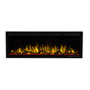 Bluegrass Living Slimline 50 Inch Wall Mount and Recessed Electric Fireplace - Model