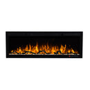 Bluegrass Living Slimline 50 Inch Wall Mount and Recessed Electric Fireplace - Model