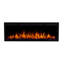 Bluegrass Living Slimline 50 Inch Wall Mount and Recessed Electric Fireplace - Model