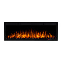 Bluegrass Living Slimline 50 Inch Wall Mount and Recessed Electric Fireplace - Model