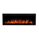 Bluegrass Living Slimline 50 Inch Wall Mount and Recessed Electric Fireplace - Model