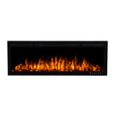 Bluegrass Living Slimline 50 Inch Wall Mount and Recessed Electric Fireplace - Model