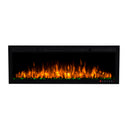 Bluegrass Living Slimline 50 Inch Wall Mount and Recessed Electric Fireplace - Model
