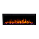 Bluegrass Living Slimline 50 Inch Wall Mount and Recessed Electric Fireplace - Model