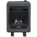 Bluegrass Living Natural Gas Vent Free Blue Flame Gas Space Heater With Base Feet - 10,000 BTU, T-Stat Control - Model