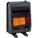 Bluegrass Living Natural Gas Vent Free Infrared Gas Space Heater With Blower and Base Feet - 20,000 BTU, T-Stat Control - Model