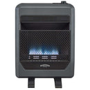 Bluegrass Living Natural Gas Vent Free Blue Flame Gas Space Heater With Blower and Base Feet - 20,000 BTU, T-Stat Control - Model