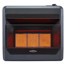 Bluegrass Living Natural Gas Vent Free Infrared Gas Space Heater With Blower and Base Feet - 30,000 BTU, T-Stat Control - Model