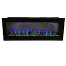 Bluegrass Living 50 Inch See Through Electric Fireplace - Model