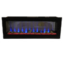 Bluegrass Living 50 Inch See Through Electric Fireplace - Model