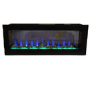 Bluegrass Living 50 Inch See Through Electric Fireplace - Model