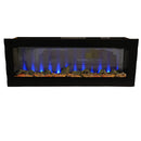 Bluegrass Living 50 Inch See Through Electric Fireplace - Model