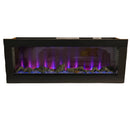 Bluegrass Living 50 Inch See Through Electric Fireplace - Model