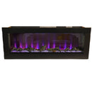 Bluegrass Living 50 Inch See Through Electric Fireplace - Model