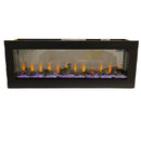 Bluegrass Living 50 Inch See Through Electric Fireplace - Model