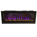 Bluegrass Living 50 Inch See Through Electric Fireplace - Model